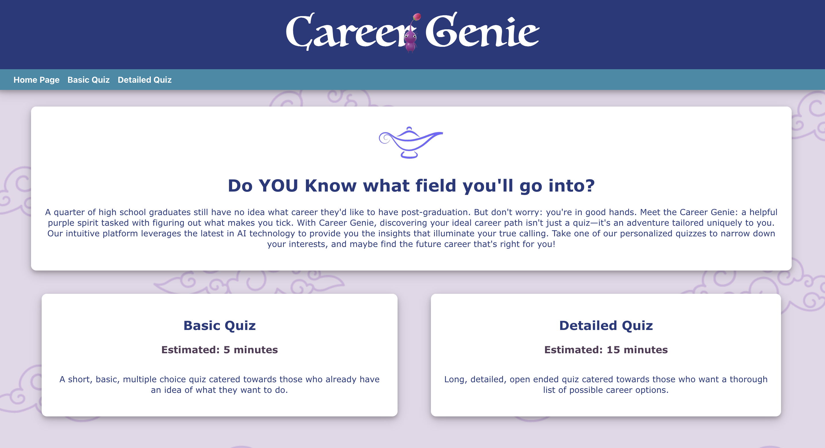 AI Career Finder Screenshot